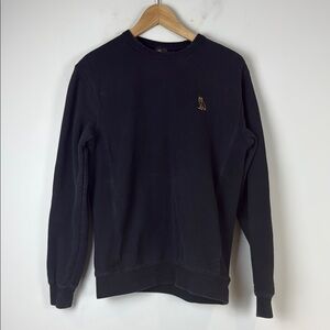 OVO Black and Gold Crewneck Sweater Classic Design